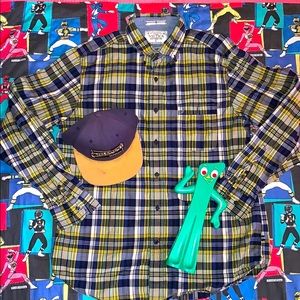 Nautica plaid button up